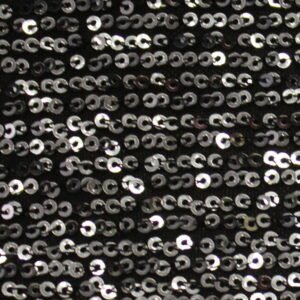 MESH LENTEJUELA NEGRO - PLATEADO