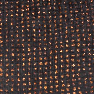 NYLO CON GLITTER NEGRO+COBRE