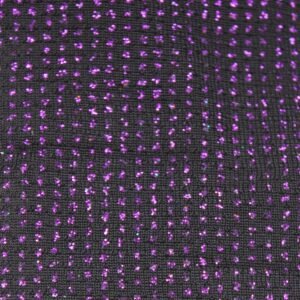 NYLO CON GLITTER NEGRO+MORADO