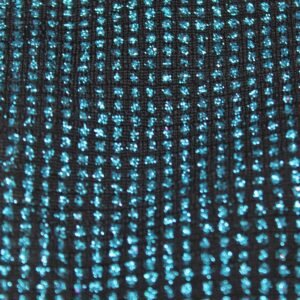 NYLO CON GLITTER NEGRO+TEAL