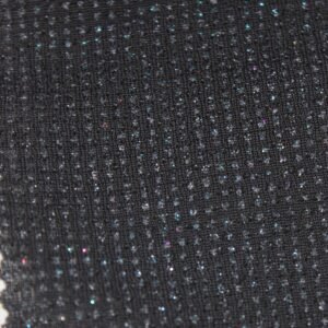 NYLO CON GLITTER NEGRO+NEGRO