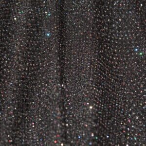 JACQUARD CON BRILLO NEGRO